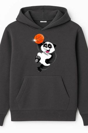 Basketball Panda Slam Dunk Hoodie