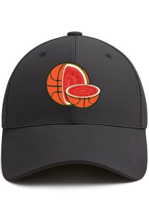 Basketball Watermelon Cotton Baseball Hat