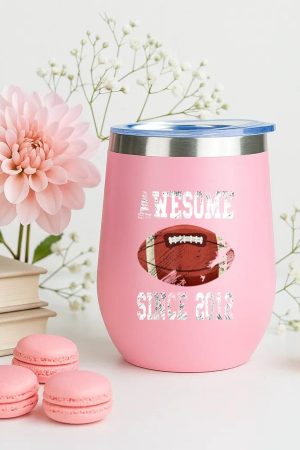 Birthday Football Player Since 2012 12oz Tumbler