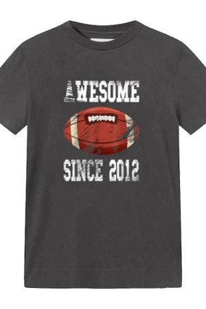 Birthday Football Player Since 2012 T-Shirt