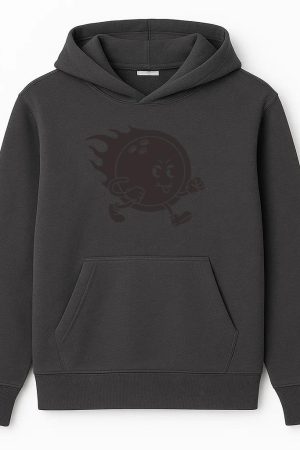 Bowling Retro Cartoon Ball Hoodie