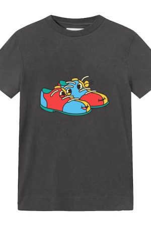 Bowling Shoes Retro Cartoon T-Shirt