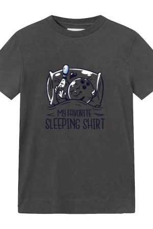 Bowling Sleeping Shirt T Shirt Design T-Shirt