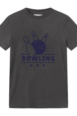 Bowling Strike Badge T-Shirt