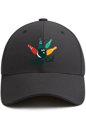 Bowling Team Design Cotton Baseball Hat