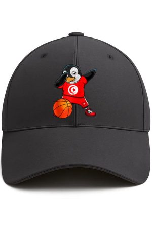 Dabbing Penguin Tunisia Basketball Cotton Baseball Hat