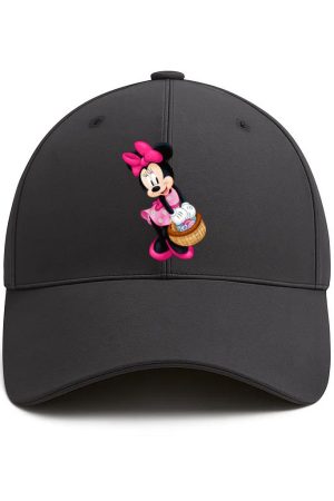 Disney Easter Minnie Egg Basket Cotton Baseball Hat