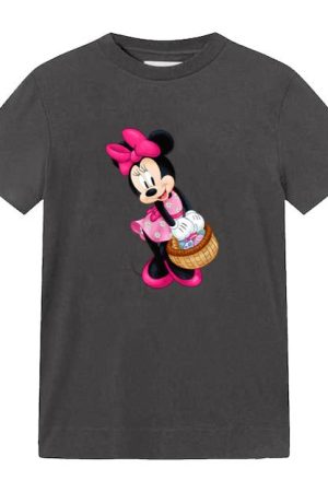 Disney Easter Minnie Egg Basket T-Shirt