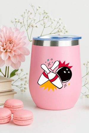 Hit Retro Bowling 12oz Tumbler
