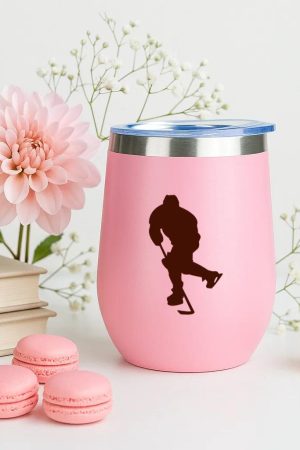 Hockey Ice Player 12oz Tumbler