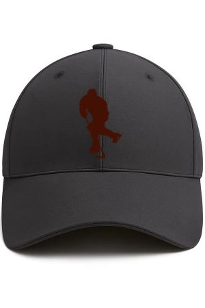 Hockey Ice Player Cotton Baseball Hat