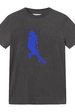 Hockey Player Blue T-Shirt