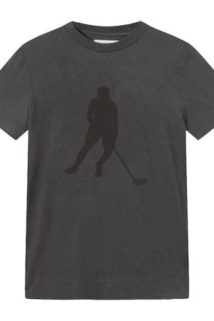 Hockey Player From The Front Silhouette T-Shirt