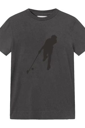 Hockey Player Reaching For The Ball T-Shirt