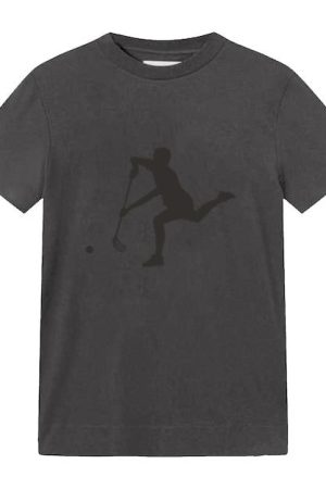 Hockey Player Running Silhouette T-Shirt