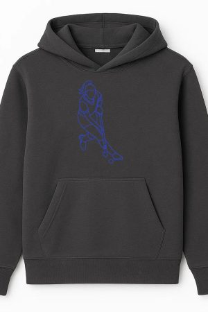 Hockey Player Stroke Hoodie