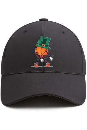 Irish St Patricks Day Hat Basketball Cotton Baseball Hat