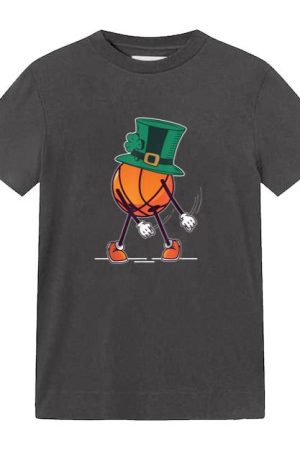Irish St Patricks Day Hat Basketball T-Shirt