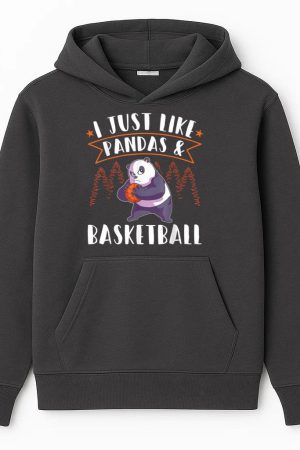 Panda Basketball Player I Just Like Pandas Hoodie