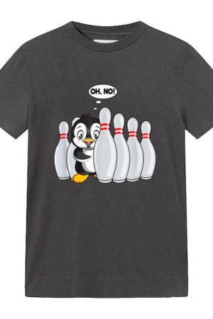 Pin Penguin For Bowling T-Shirt