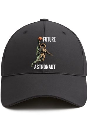 Rocket Space Astronaut Basketball Cotton Baseball Hat