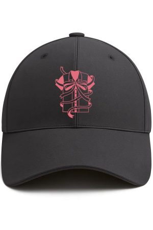 Romantic Bowling T Shirt Design Cotton Baseball Hat