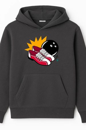 Shoes Retro Bowling Hoodie