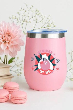 Strikes R Us Bowling Logo 12oz Tumbler