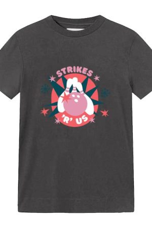 Strikes R Us Bowling Logo T-Shirt