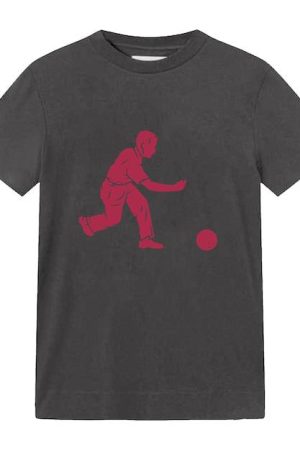Teenager Bowling People Silhouette T-Shirt