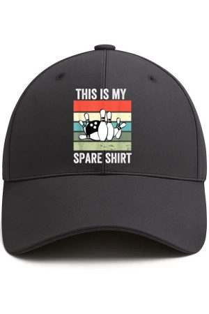 This Is My Spare Bowling Ball Cotton Baseball Hat