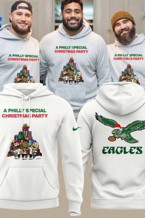 A Philly Special Christmas Party 2024 Philadelphia Eagles Hoodie Genxprint