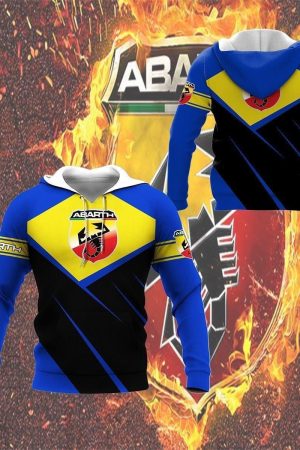 Abarth Shirt Fan Gift 10 Stylist Unisex 3d Hoodie Zip Hoodie Genxprint