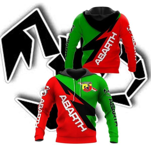 Abarth Shirt Fan Gift 13 Stylist Unisex 3d Hoodie Zip Hoodie Genxprint