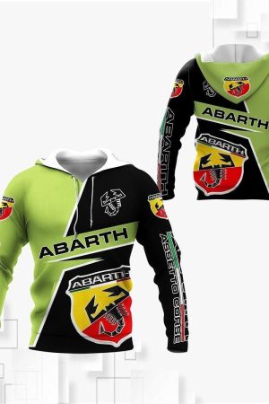 Abarth Shirt Fan Gift 14 Stylist Unisex 3d Hoodie Zip Hoodie Genxprint