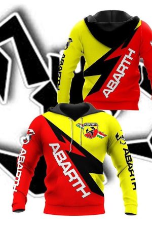 Abarth Shirt Fan Gift 16 Stylist Unisex 3d Hoodie Zip Hoodie Genxprint