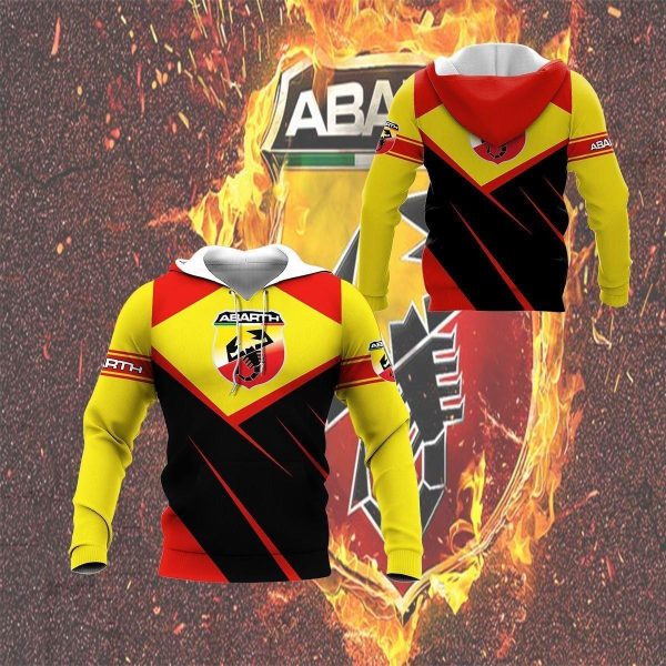 Abarth Shirt Fan Gift 7 Stylist Unisex 3d Hoodie Zip Hoodie Genxprint