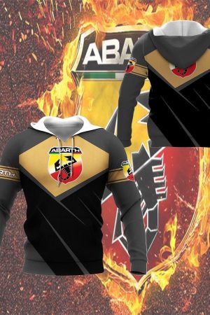 Abarth Shirt Fan Gift 9 Stylist Unisex 3d Hoodie Zip Hoodie Genxprint