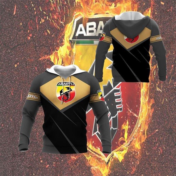 Abarth Shirt Fan Gift 9 Stylist Unisex 3d Hoodie Zip Hoodie Genxprint