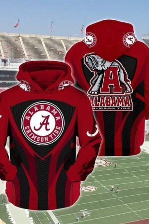 Alabama Crimson Tide Fan Hoodie Zip Hoodie Genxprint