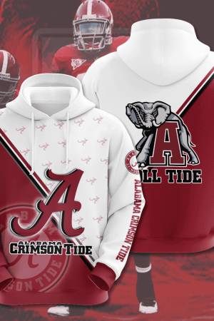 Alabama Crimson Tide NCAA Hoodie Zip Hoodie Genxprint
