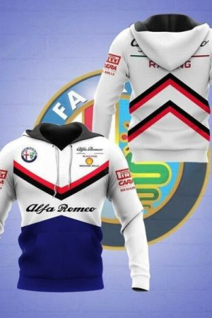 Alfa Romeo Racing Shirt Fan Gift 592 Stylist Unisex 3d Hoodie Genxprint