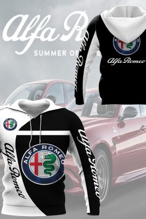 Alfa Romeo Shirt Fan Gift 190 Stylist Unisex 3d Hoodie Zip Hoodie Genxprint