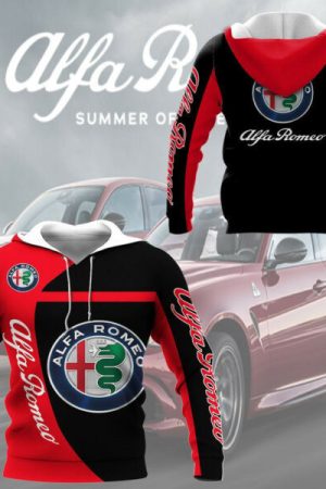 Alfa Romeo Shirt Fan Gift 191 Stylist Unisex 3d Hoodie Zip Hoodie Genxprint