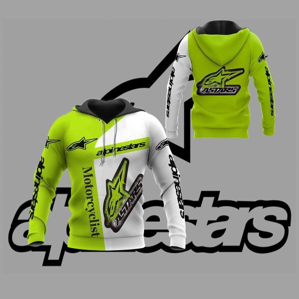 Alpinestars Shirt Fan Gift 86 Stylist Unisex 3d Hoodie Zip Hoodie Genxprint