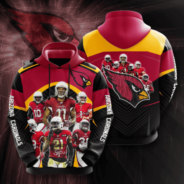 Arizona Cardinals All Team Hoodie Genxprint