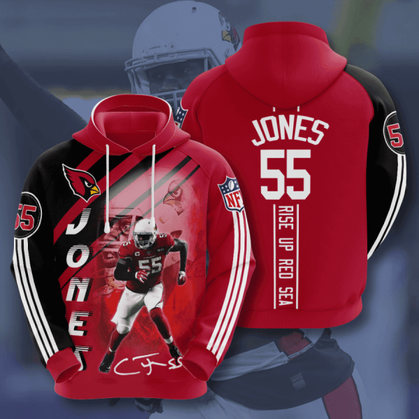 Arizona Cardinals Chandler Jones Hoodie Genxprint