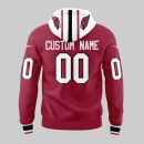 Arizona Cardinals Custom Name And Number 3D Hoodie Style Genxprint