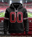 Arizona Cardinals Custom Name And Number 3D Hoodie Style Genxprint