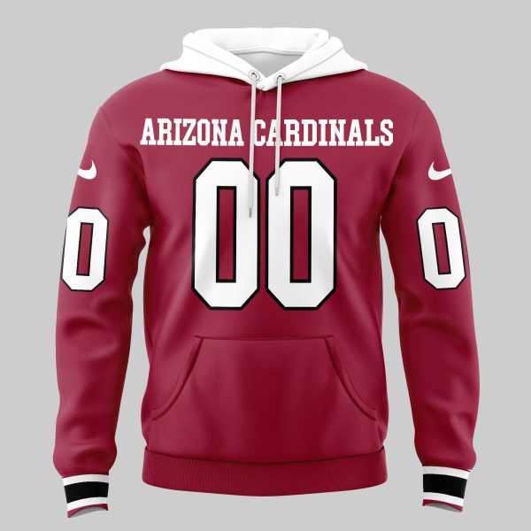 Arizona Cardinals Custom Name And Number 3D Hoodie Style Genxprint - Image 3